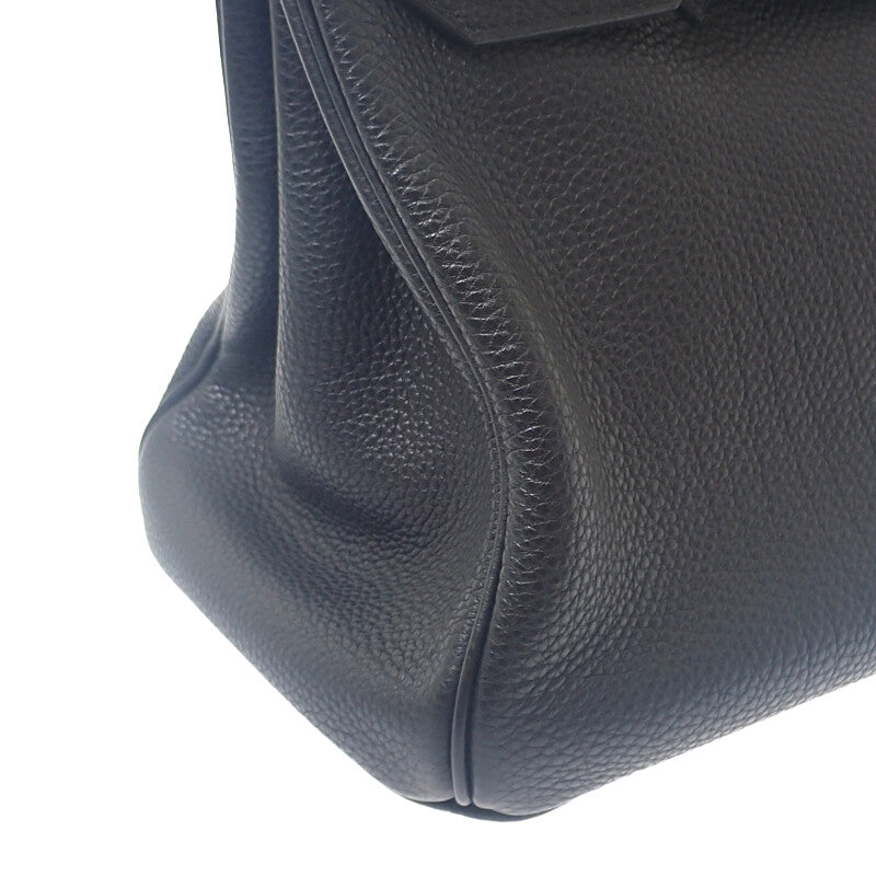 エルメス HERMES バーキン 30 ハンドバッグ トゴ ブラック シルバー金具 レディース【中古】【ABランク】