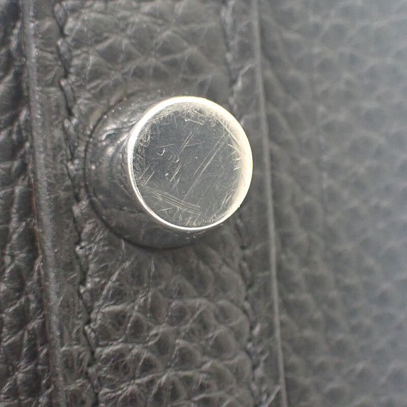 エルメス HERMES バーキン 30 ハンドバッグ トゴ ブラック シルバー金具 レディース【中古】【ABランク】