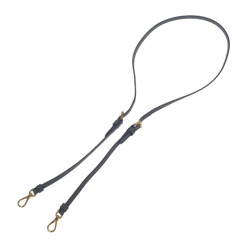 プラダ PRADA デュエット バケットバッグ 1BH038 2WAYバッグ ハンドバッグ ショルダーバッグ ナイロン レザー グレー ゴールド金具 レディース【中古】【Aランク】