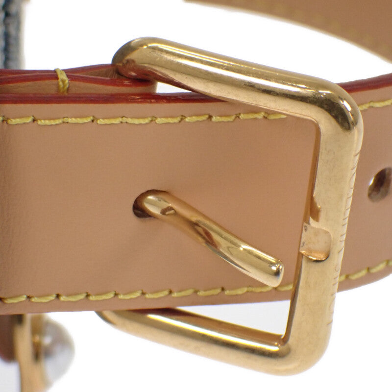 ルイヴィトン LOUIS VUITTON ロッカードップ・キット N40753 ハンドバッグ デニム レザー ブルー ゴールド金具 メンズ レディース【中古】【Aランク】