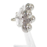 シャネル CHANEL CC ココマーク I25S ピアス メタル フェイクパール ストラス レディース【中古】【Aランク】