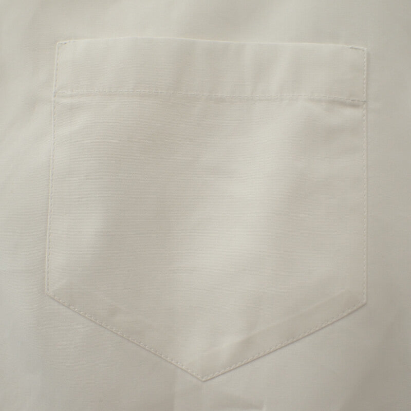 プラダ PRADA Re-Nylon コットンシャツ 38 P415FS2121YY2 長袖シャツ コットン リサイクルポリアミド ホワイト ブラック レディース【中古】【Aランク】