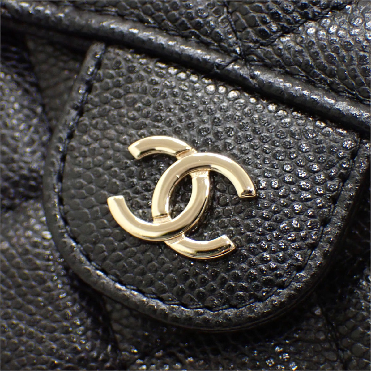 CHANEL Flap Phone Case AP2096_B10583_C3906 Shoulder Bag Calf Black Gold Hardware Women's [Used] [SA Rank]