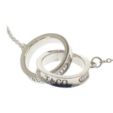 ティファニー TIFFANY&Co. インターロッキングサークル 60013808 ネックレス シルバー925 レディース【中古】【ABランク】