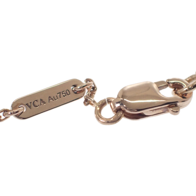 ヴァンクリーフ＆アーペル Van Cleef & Arpels スウィートアルハンブラ VCARN59K00 ブレスレット K18ピンクゴールド カーネリアン レディース【中古】【Aランク】