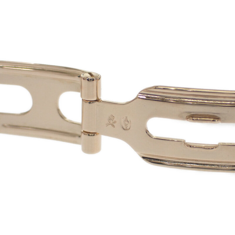 カルティエ CARTIER パンテールLM W25014B9 腕時計 K18イエローゴールド クオーツ シルバー文字盤 レディース メンズ【中古】【Aランク】