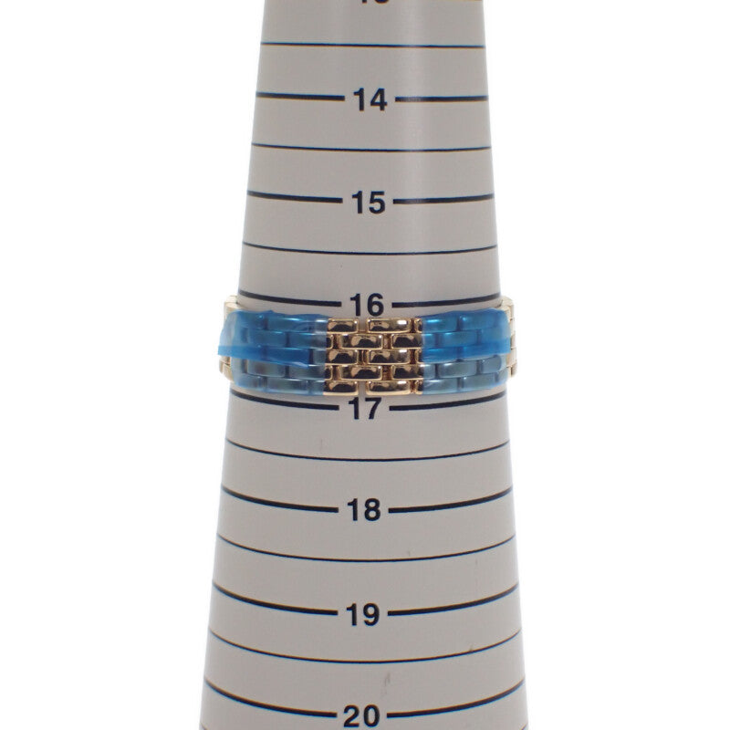 カルティエ CARTIER パンテールLM W25014B9 腕時計 K18イエローゴールド クオーツ シルバー文字盤 レディース【中古】【Aランク】