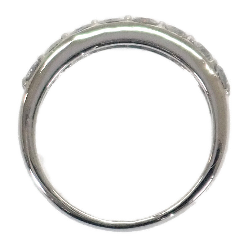 デザインジュエリー 6号 リング Pt900プラチナ ダイヤモンド レディース【中古】【Aランク】