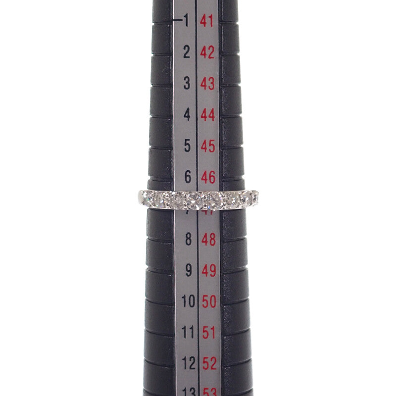 デザインジュエリー 6号 リング Pt900プラチナ ダイヤモンド レディース【中古】【Aランク】