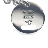 ブルガリ BVLGARI セーブ・ザ・チルドレン 356910 ネックレス シルバー925 オニキス ルビー ブラック レディース メンズ【中古】【Aランク】