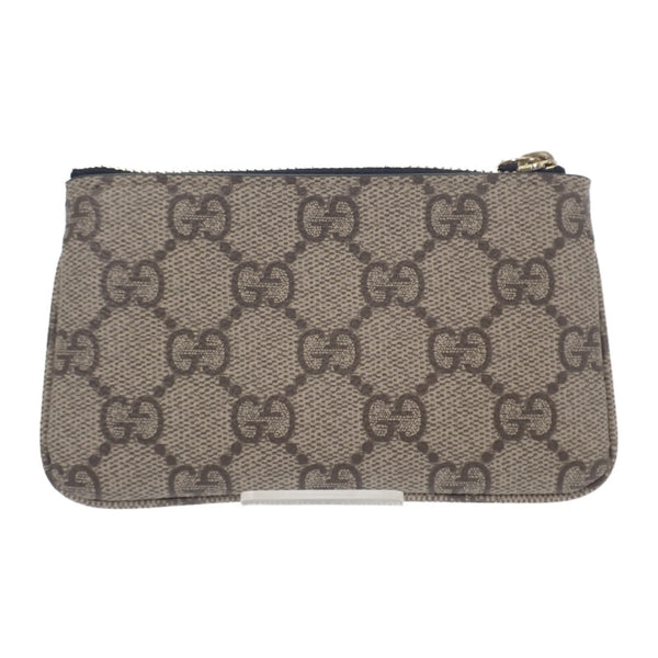 グッチ GUCCI キーケース 819113 コインケース ポリウレタン ブラウン ゴールド金具 レディース【中古】【Aランク】