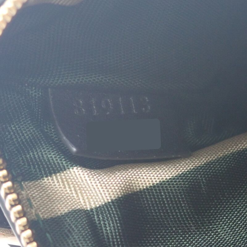 グッチ GUCCI キーケース 819113 コインケース ポリウレタン ブラウン ゴールド金具 レディース【中古】【Aランク】