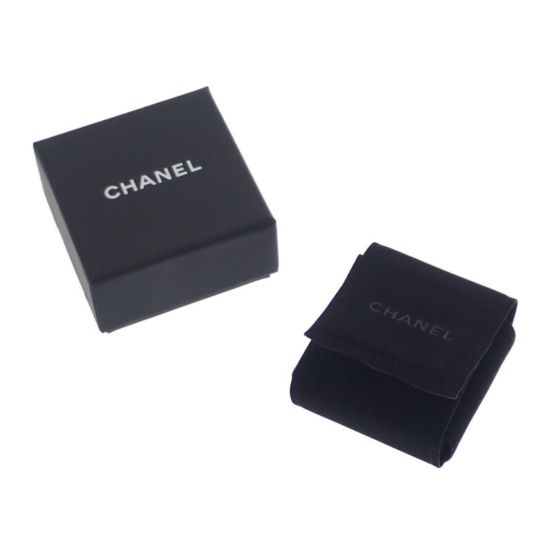 シャネル CHANEL CCスター ピアス メタル ブラック ゴールド ゴールド金具 レディース【中古】【Aランク】