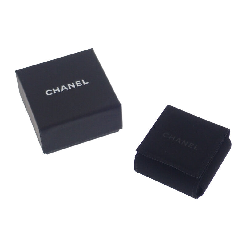 CHANEL Coco Mark ABC502 Earrings Metal Gold Women's [Used] [A Rank]