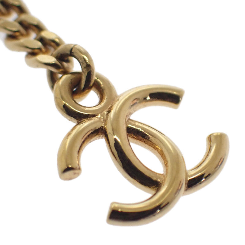 シャネル CHANEL CCロゴチェーン ピアス メタル ゴールド レディース