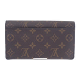ルイヴィトン LOUIS VUITTON ポルトフォイユ・ジャンヌ M62155 長財布 モノグラムキャンバス フューシャ レディース【中古】【ABランク】