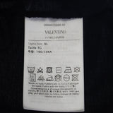 ヴァレンチノ VALENTINO VLTN XL 1V3MG10V8RB_0NO 半袖Ｔシャツ コットン ブラック メンズ【中古】【Aランク】