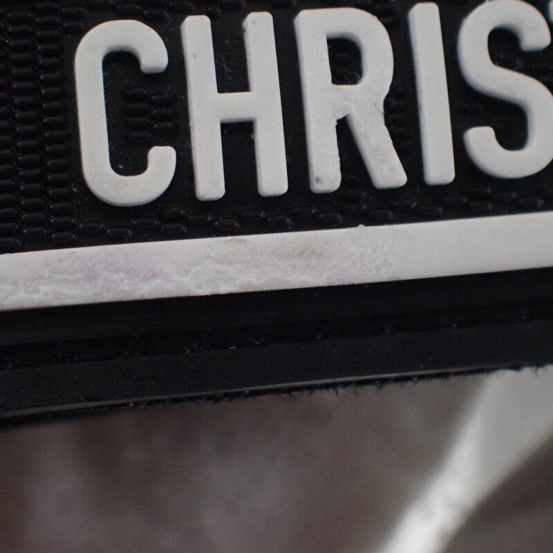 ディオール Dior ベースボール 千鳥格子 25PDP922I120 キャップ ウール ナイロン シルク ブラック ホワイト 57 レディース【中古】【Aランク】