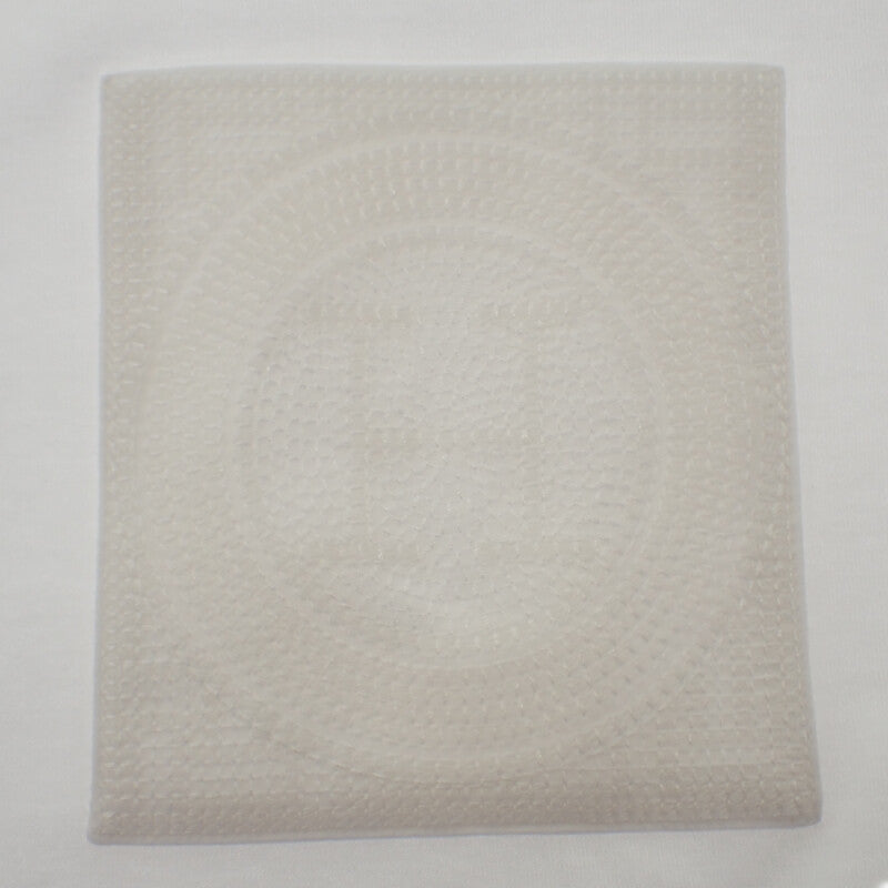 エルメス HERMES Embroidered pocket 刺繍 Hロゴ ポケット Mサイズ 38 H4H4615DA 半袖Ｔシャツ コットン ホワイト レディース【中古】【SAランク】