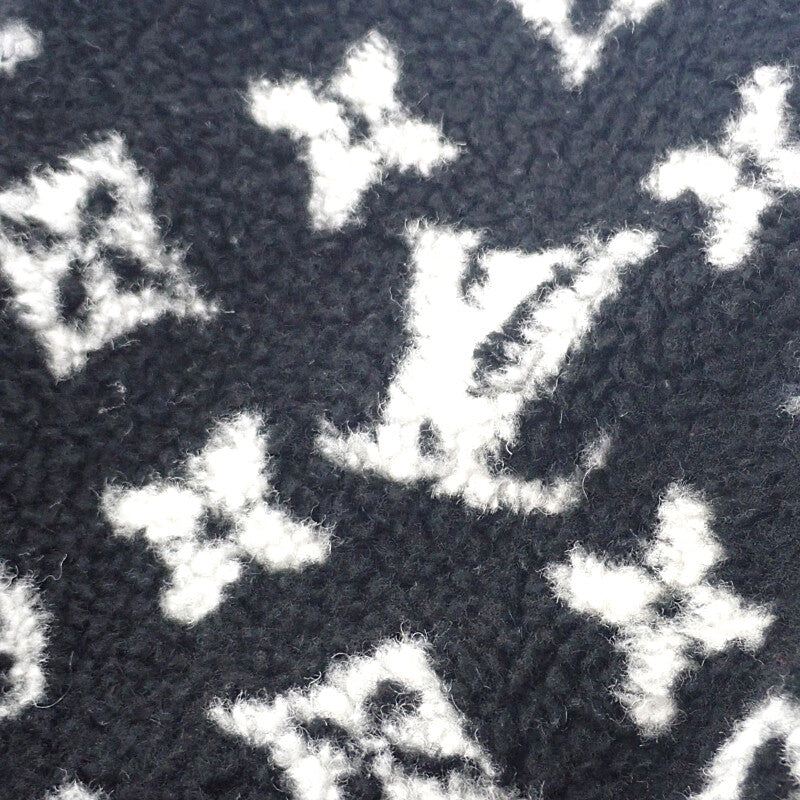 ルイヴィトン LOUIS VUITTON テディ ボンバー ジャケット 34 FQJA12GP1 ダウンジャケット ウール アクリル ブラック レディース【中古】【ABランク】