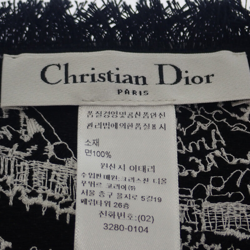 ディオール Dior プレースマット HYO04SPP0U_C900 その他小物 コットン ブラック レディース【中古】【Aランク】