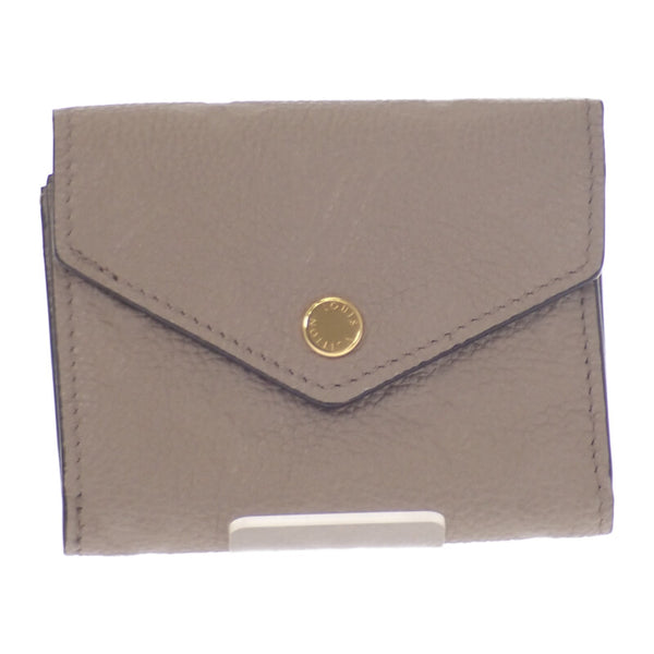 ルイヴィトン LOUIS VUITTON ポルトフォイユ・ゾエ M69800 三つ折り財布 モノグラムアンプラント トゥルトレール ゴールド金具 レディース【中古】【Aランク】