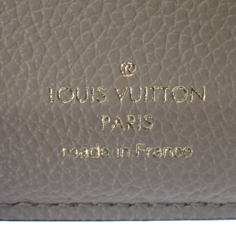 ルイヴィトン LOUIS VUITTON ポルトフォイユ・ゾエ M69800 三つ折り財布 モノグラムアンプラント トゥルトレール ゴールド金具 レディース【中古】【Aランク】