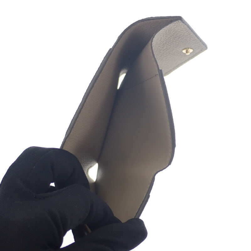 ルイヴィトン LOUIS VUITTON ポルトフォイユ・ゾエ M69800 三つ折り財布 モノグラムアンプラント トゥルトレール ゴールド金具 レディース【中古】【Aランク】