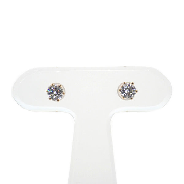 デザインジュエリー ピアス K18イエローゴールド ダイヤモンド レディース【中古】【Aランク】