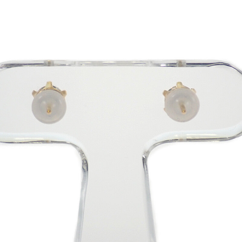 デザインジュエリー スタッドピアス ピアス K18イエローゴールド ダイヤモンド レディース【中古】【Aランク】