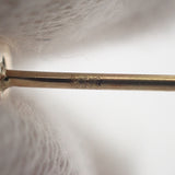 デザインジュエリー ハートアンドキューピット ピアス K18イエローゴールド ダイヤモンド レディース【中古】【Aランク】