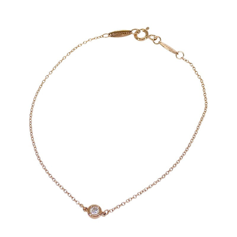 ティファニー TIFFANY&Co. ダイヤモンド バイザヤード エルサ・ペレッティ ブレスレット K18ピンクゴールド ダイヤモンド レディース【中古】【Aランク】