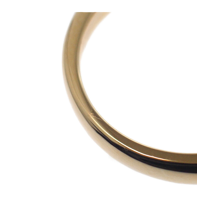 デザインジュエリー 加熱 14号 リング K18イエローゴールド ルビー ダイヤモンド レディース【中古】【Aランク】