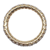 デザインジュエリー フルエタニティ 11号 リング K18イエローゴールド ダイヤモンド レディース【中古】【Aランク】