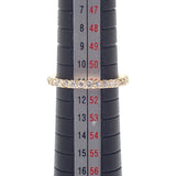 デザインジュエリー フルエタニティ 11号 リング K18イエローゴールド ダイヤモンド レディース【中古】【Aランク】