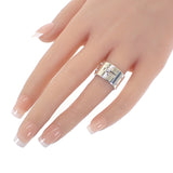 エルメス HERMES ケリーGM 13号 54 H110002B リング シルバー925 レディース メンズ【中古】【Aランク】