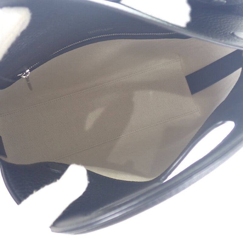 ティファニー TIFFANY&Co. リターントゥ トート 75508038 ショルダーバッグ レザー ブラック シルバー金具 レディース【中古】【Aランク】