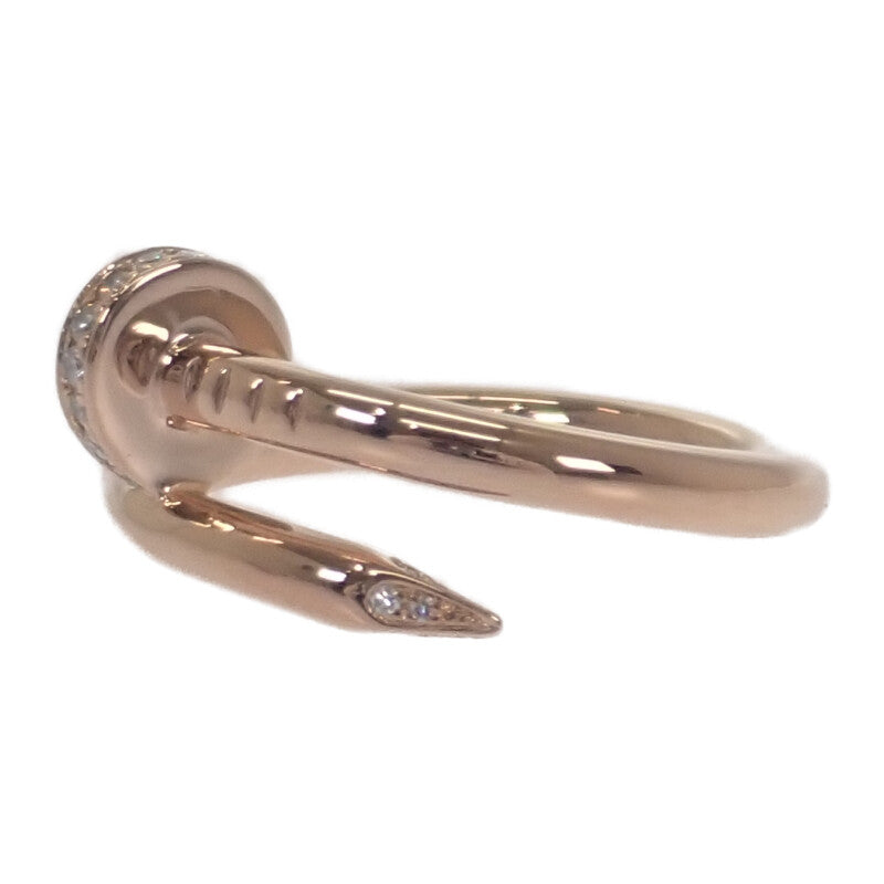 カルティエ CARTIER ジュストアンクル 14号 54 B4094854 リング K18ピンクゴールド ダイヤモンド レディース【中古】【Aランク】