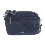 ディオール Dior Safari ミニ 2ESWS011YKY_H03E ショルダーバッグ コットン カーフ ブラック レディース【中古】【Aランク】