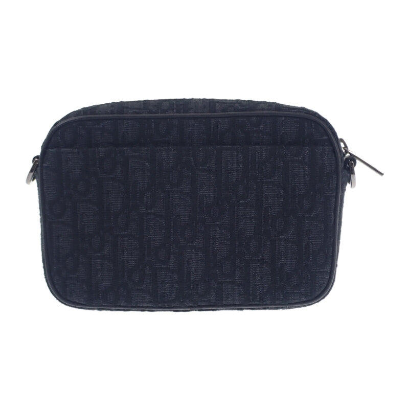 ディオール Dior Safari ミニ 2ESWS011YKY_H03E ショルダーバッグ コットン カーフ ブラック レディース【中古】【Aランク】