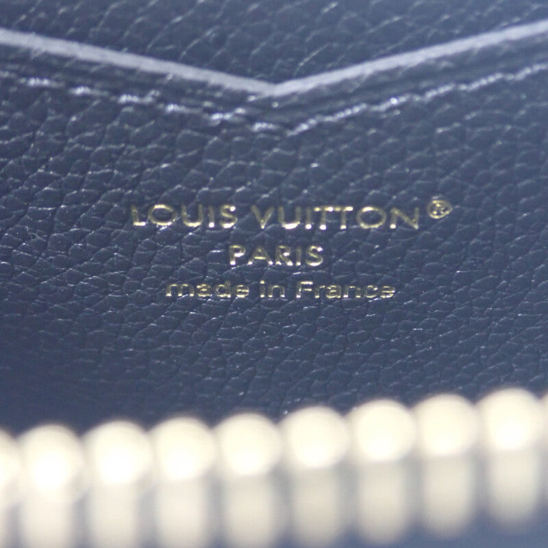 ルイヴィトン LOUIS VUITTON ジッピー M60574 コインケース モノグラムアンプラント ブラック ゴールド金具 メンズ レディース【中古】【Sランク】