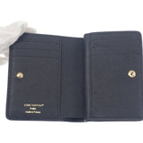 ルイヴィトン LOUIS VUITTON ポルトフォイユ クレア M80151 二つ折り財布 モノグラム アンプラント ブラック メンズ レディース【中古】【Sランク】