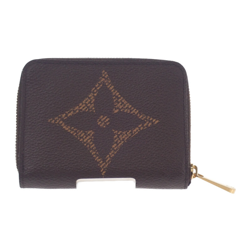 LOUIS VUITTON モノグラム ケース　パース 極美品】ルイヴィトン モノグラム ジッピーコインパース コインケース