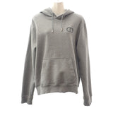 ディオール Dior CDアイコン フード付き スウェットシャツ XL 113J698A0531 パーカー コットン グレー メンズ【中古】【ABランク】