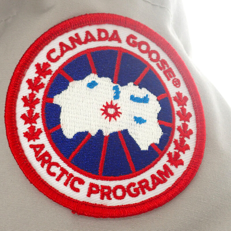 カナダグース CANADA GOOSE マッケンジーパーカ ダウンコート S 2302JL ダウンジャケット ポリエステル タン ベージュ レディース【中古】【ABランク】