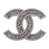 シャネル CHANEL ココマーク ブローチ メタル クリスタル シルバー レディース【中古】【Aランク】