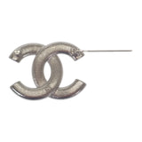 シャネル CHANEL ココマーク ブローチ メタル クリスタル シルバー レディース【中古】【Aランク】