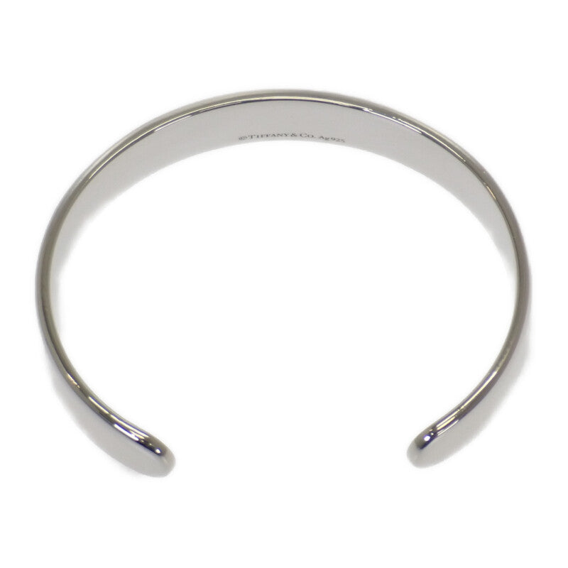 Tiffany & Co. Narrow Cuff 68174899 Bangle Silver 925 Silver Diamond Women's [Used] [A rank]