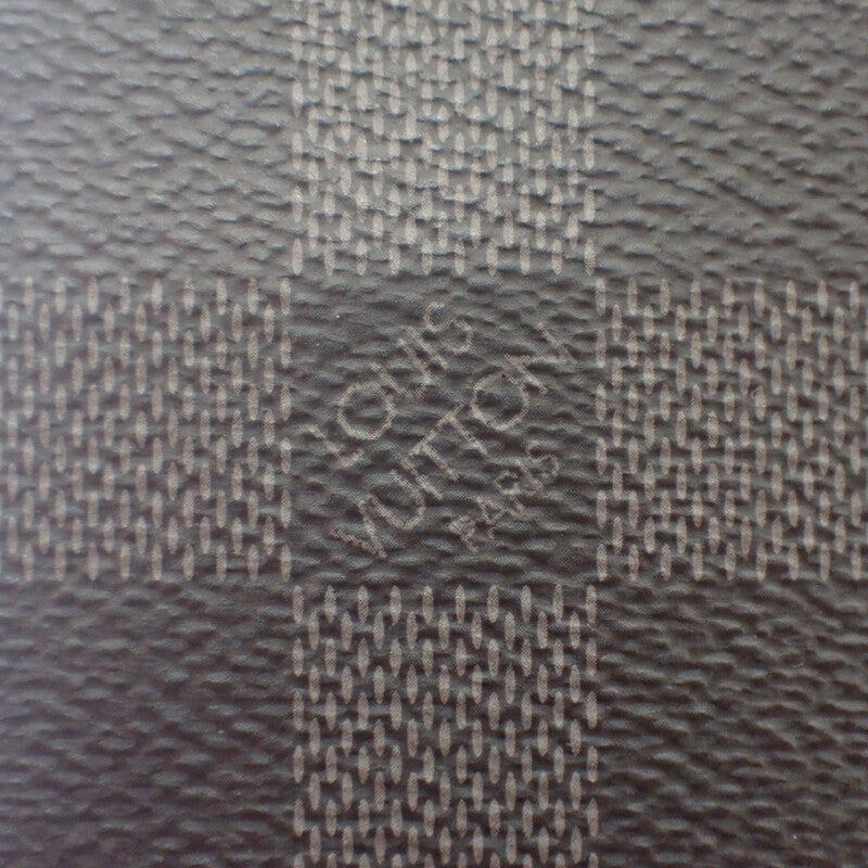 ルイヴィトン LOUIS VUITTON ジッピーXL セカンドバッグ N41503 長財布 ダミエグラフィットキャンバス ブラック シルバー金具 メンズ【中古】【ABランク】