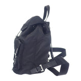 プラダ PRADA バックパック 1BZ811_V44_F0002 リュック・デイパック ナイロン ブラック シルバー金具 レディース【中古】【Aランク】